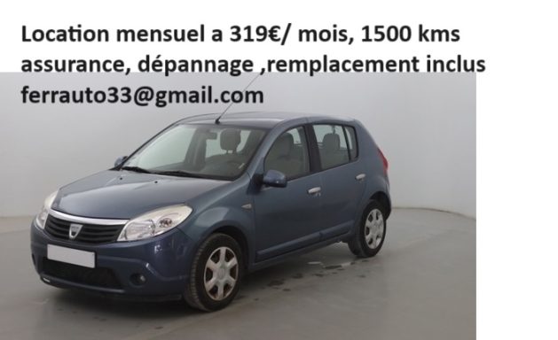 Dacia sandero diesel de 2010 , clim
